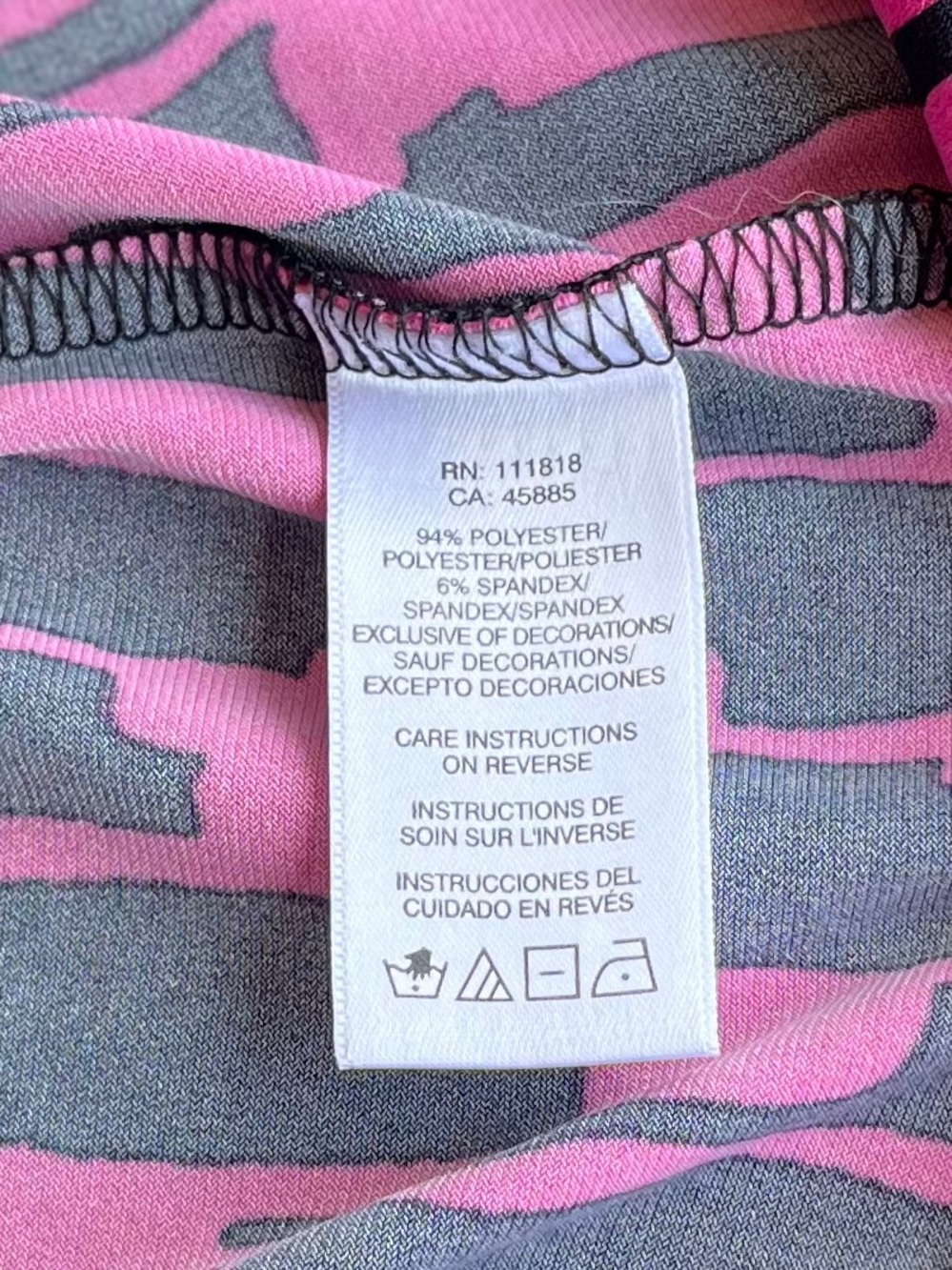 MICHAEL Michael Kors Hot Pink and Black Abstract Halter Top - Picture 10 of 10